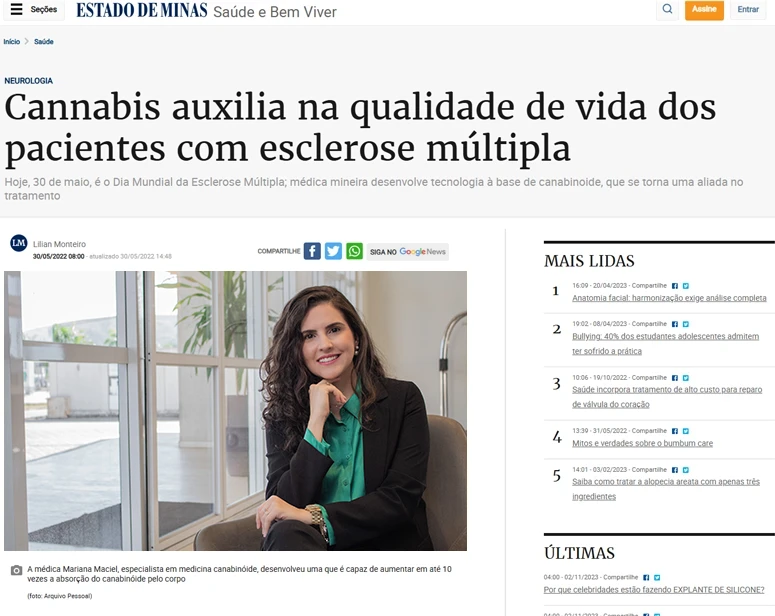 reportagem Estado de Minas